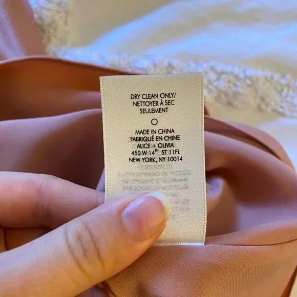 NWT Alice + Olivia Harmony Drapey Slip Satin Mini Dress with Cowl Neck - Size 8 - Picture 9 of 14